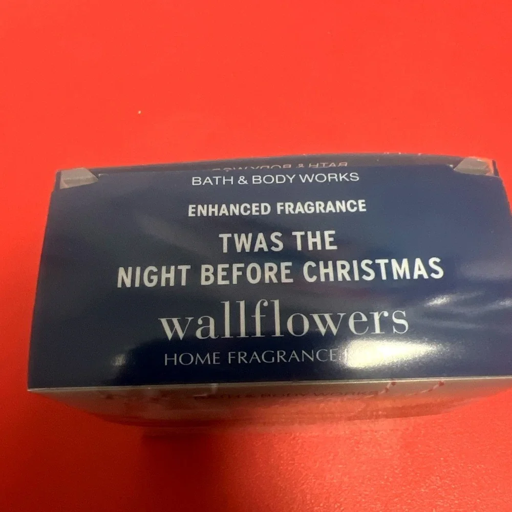 Bath & Body Works Wallflowers Refill‎ 2-Pk Home Fragrance Twas Night Before Xmas